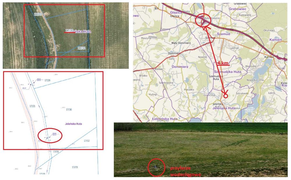 Działki budowlane w Jeleńskiej Hucie - blisko do trasy S6.