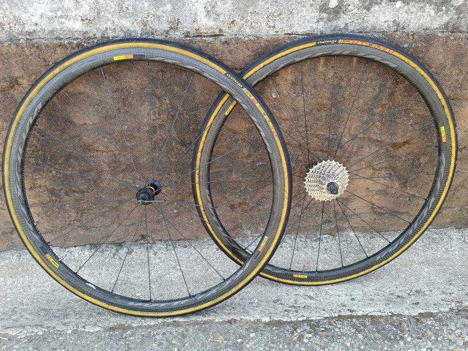 Rodas Estrada Mavic Aksyium SSC carbono ultraleves
