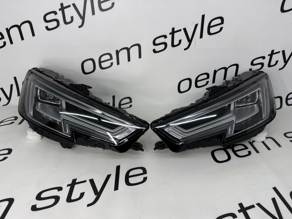 Передняя оптика Фары Audi A4 B9 2017-2020