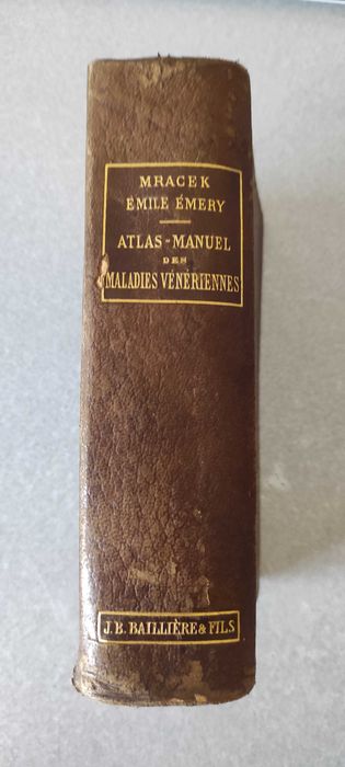 VENDO Livro raro - Mracek - Émery Atlas-Manuel des Maladies Vénérienne