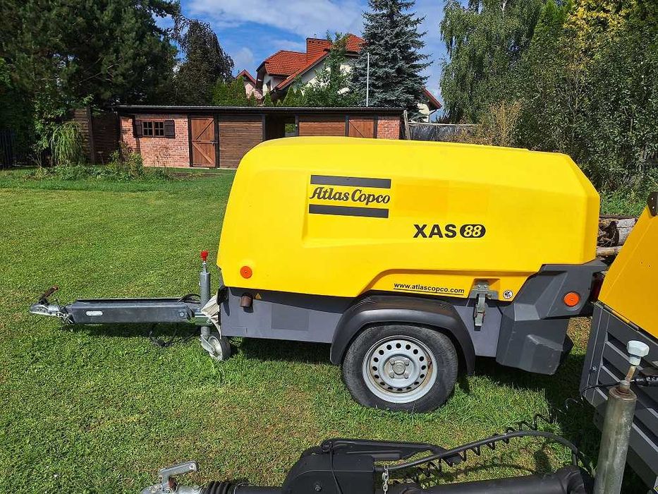 Kompresor Sprężarka Atlas Copco XAS88 5m3 2017 , 750kg bez DPF CompAir