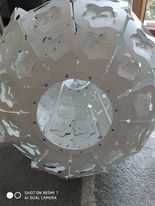 Lampa wiszaca Italux azurowa