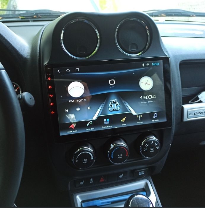 Магнитофон jeep compass магнітофон patriot магнітола джип компас gps
