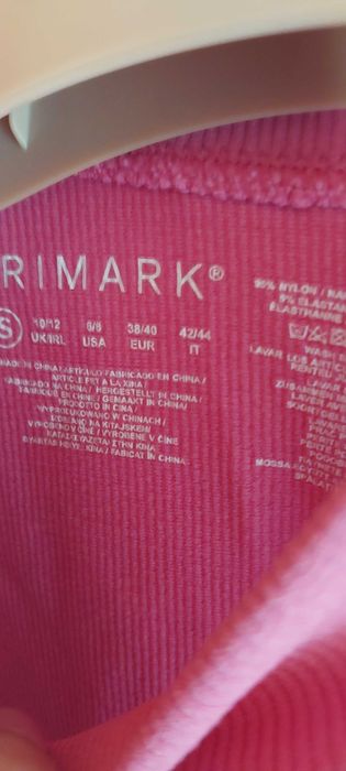 Body prążek bez rękawów