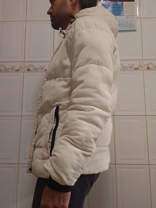 Quispo Casaco Branco Inverno