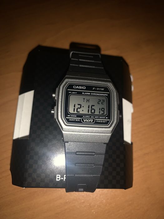 Годинник чоловічий Casio F-91WM-1BDF