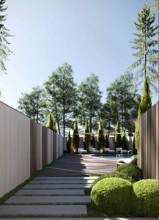 Таунхаус з басейном у передмісті