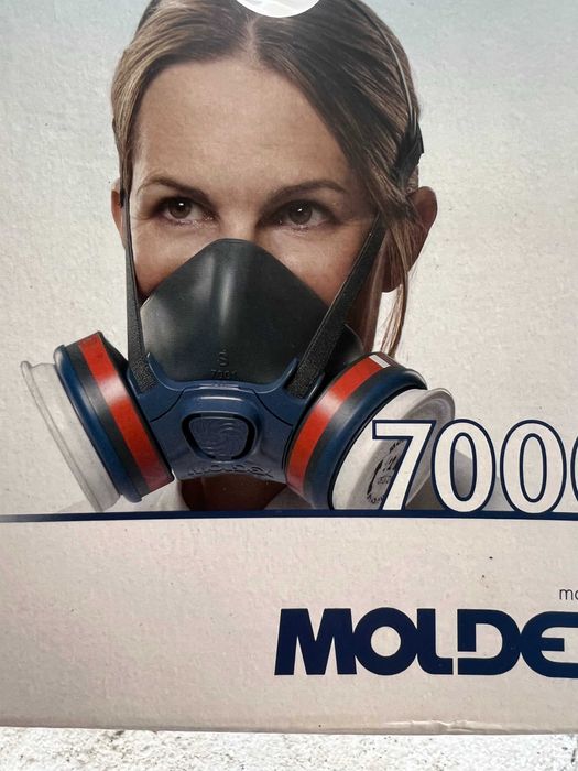 Semimáscaras Moldex com filtros intersubstituíveis