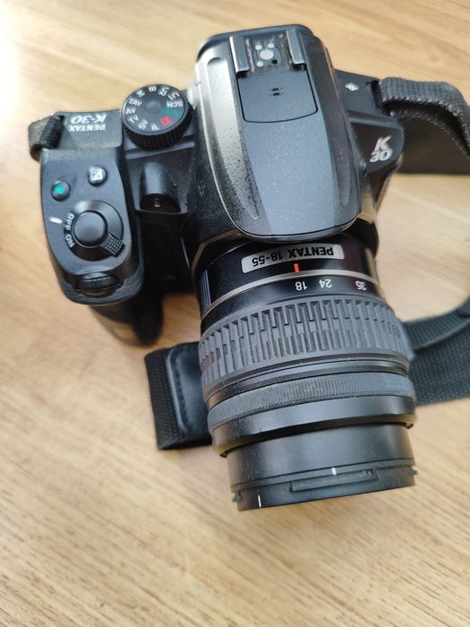 Aparat lustrzanka Pentax k-30, 5 obiektywowi