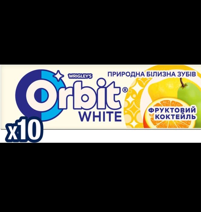 Жувальна гумка Orbit від Wrigley’s