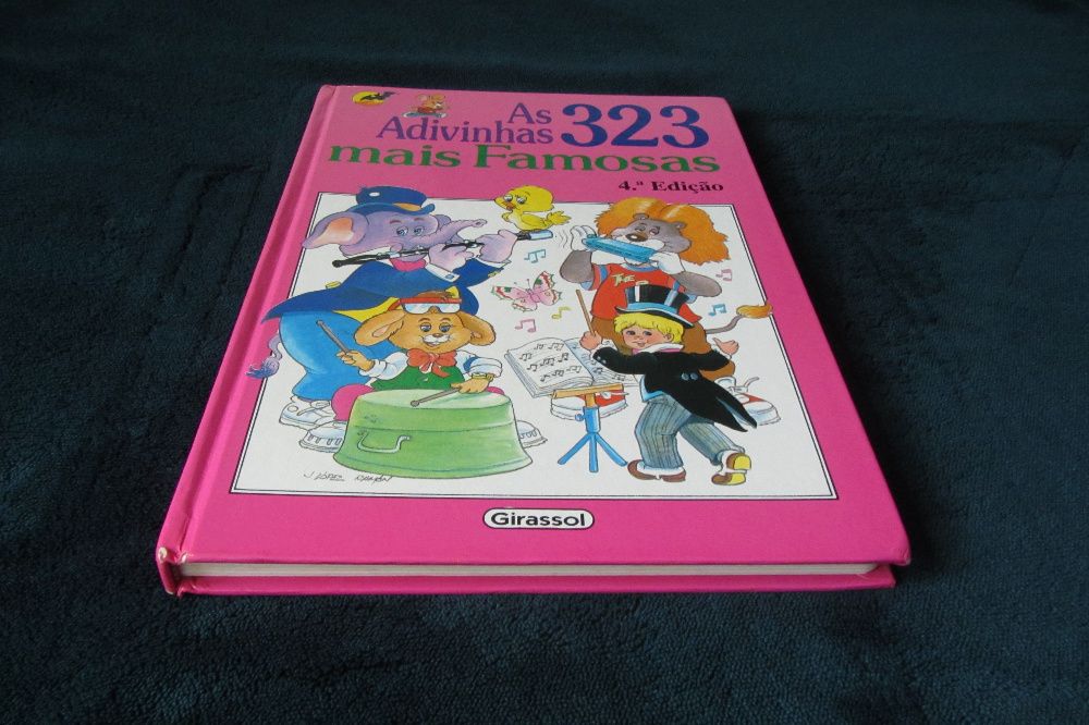 Livro infantil "As 323 Adivinhas Mais Famosas" - 4.ª edição