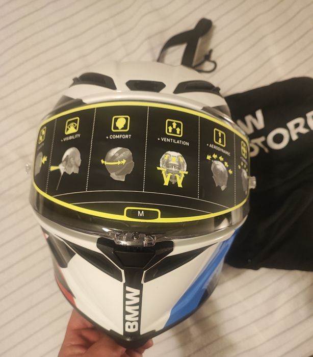 Capacete original BMW M pro Race