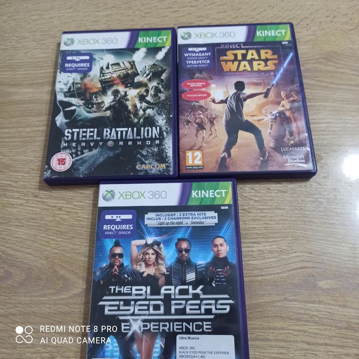 2 x gra Kinect xbox Star Wars Steel Battalion  xbox 36