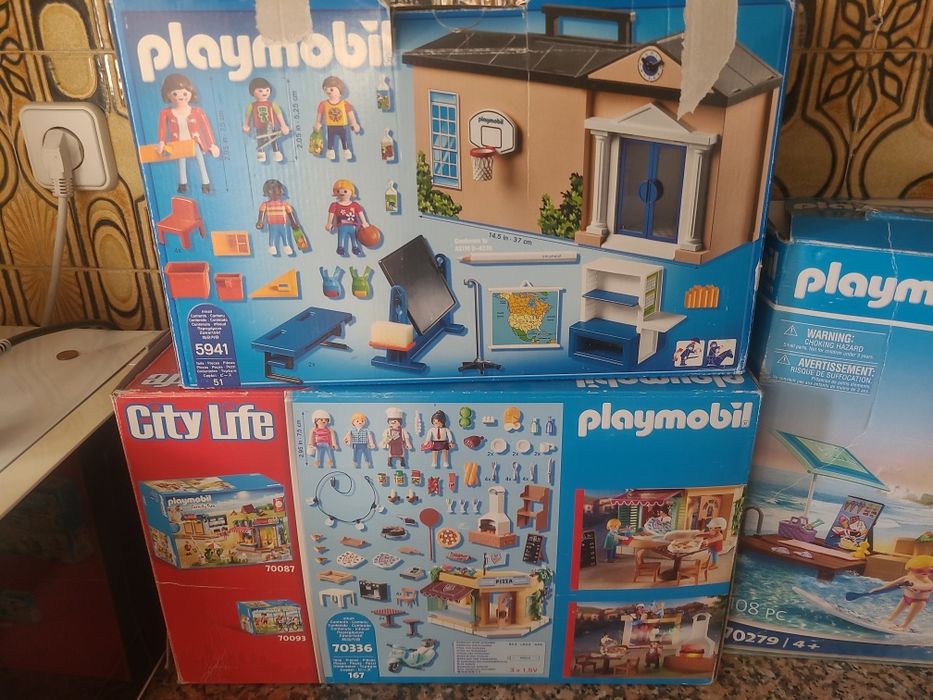 Lote playmobil completo