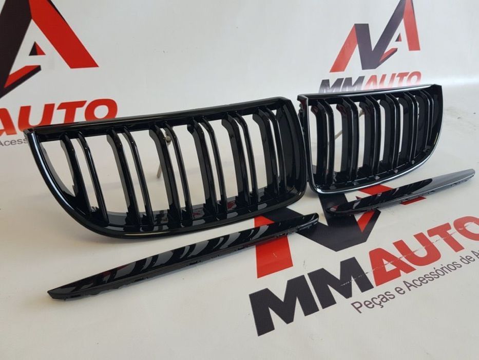 Grelhas BMW E90/91 look M5 Preto Brilhante
