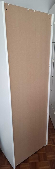Roupeiro, branco branco/com 3 gavetas, 60x57x181 cm