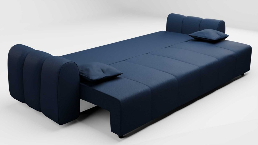 Kanapa,sofa CHILL-Funkcja Spania 145/200cm,Pojemnik! Transport Gratis!