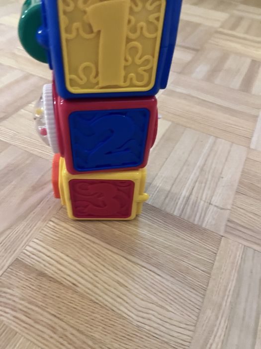 Ciuchcia pociag Fisher price  klocki
