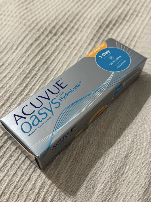 Soczewki kontaktowe jednodniowe  Acuvue Oasys Astogmatism  +0,25