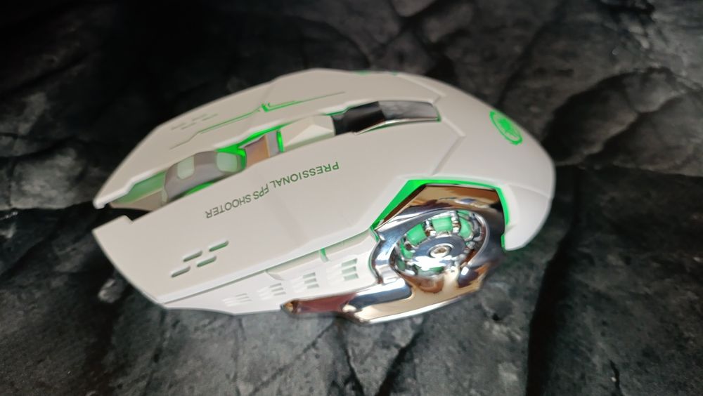 СУПЕР ЦІНА! Ігрова миш Х8 злед підсвіткою, Безпровідна Тихий КЛІК  АКБ