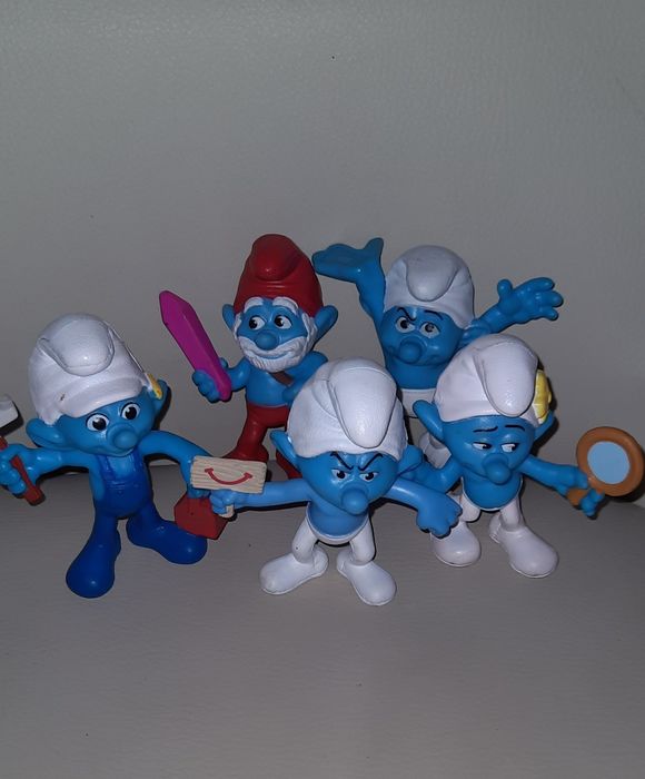Figurki Smerfy  5 szt