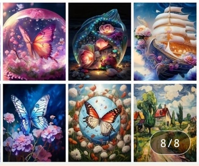 30*40 Алмазна Діамантова мозаїка, картина по номерах