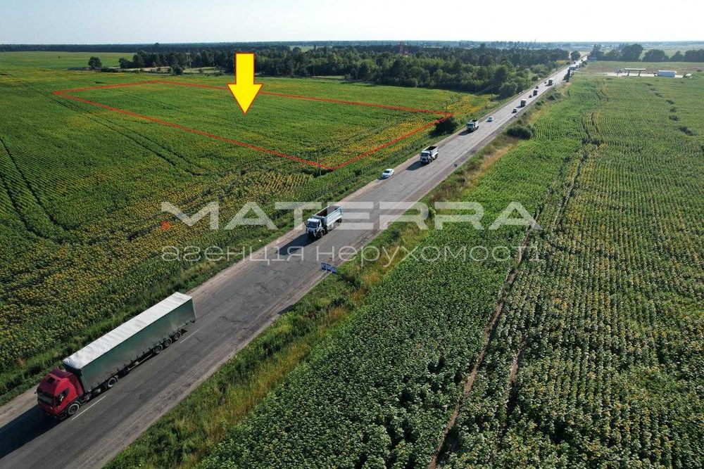 Продаж ділянки 3,25 Га Комерція Промка Під склади та ін. Бориспіль Кільцева