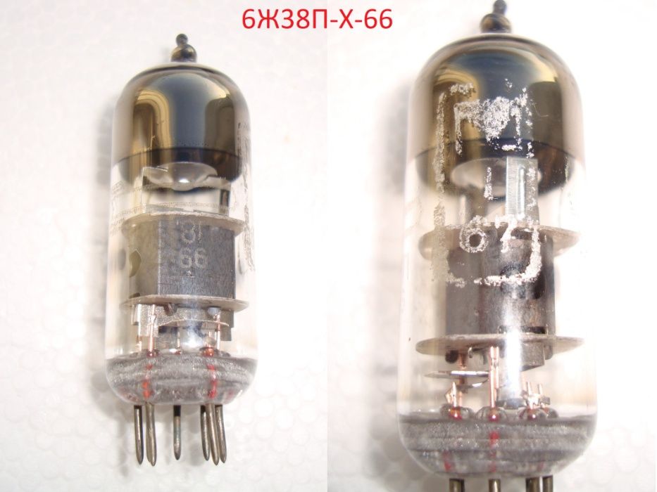 Радиолампы  6Ж1П, 6Ж38П
