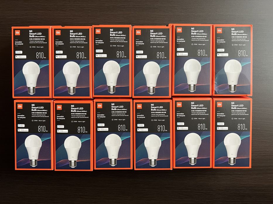 3x Żarówka Mi LED Smart Bulb (Warm White) WiFi