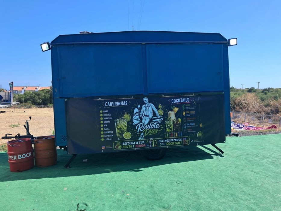 Roulote equipara e pronta pra trabalhar