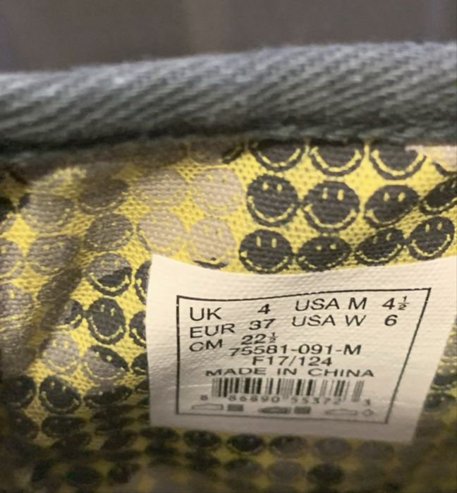 Botas Palladium Pampa Fest Pack Anthracite Smiley