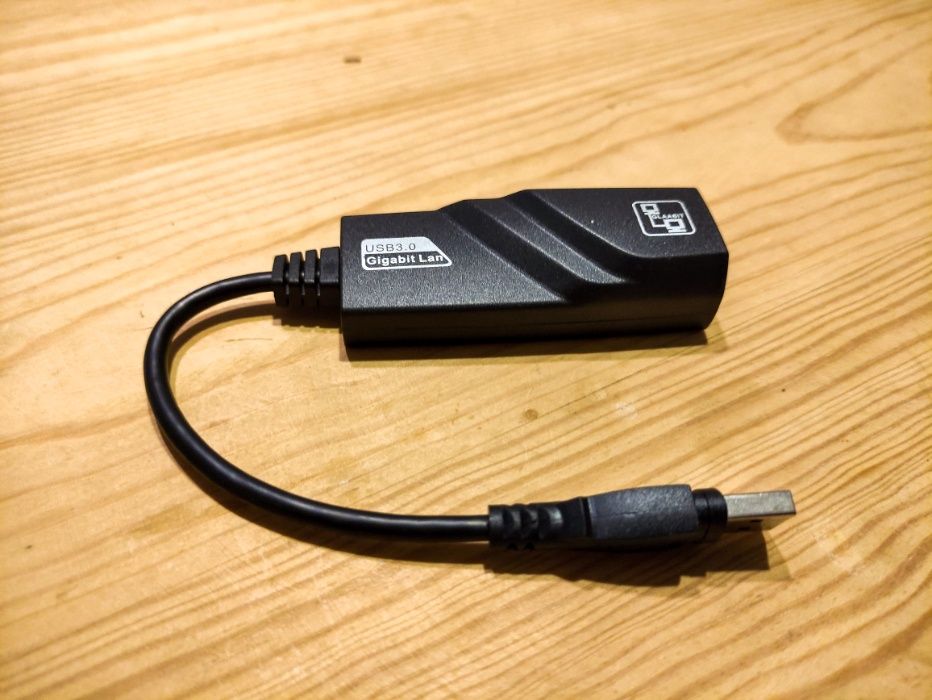 USB 3.0 Gigabit RJ45 Ethernet Adapter (NEW)64286243120643121