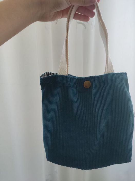 Шопер, вельветовий шопер, сумка з ключницею, кросбоді