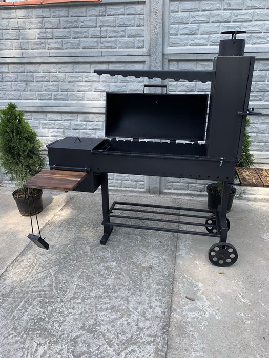 Мангал піч казан коптільня  4 в одном