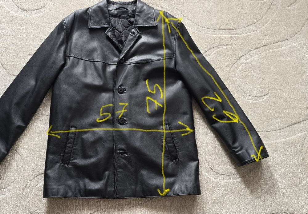 Kurtka męska skórzana