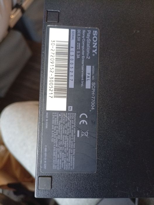 PS2 totalmente funcional l + cabos