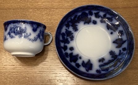 Chávena de chá de Sacavém motivo Minton