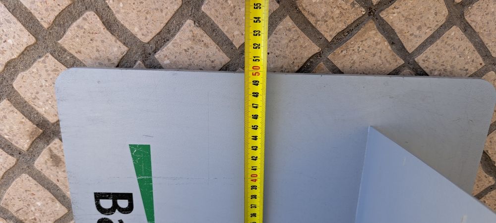 Expositor metálico 5 prateleiras