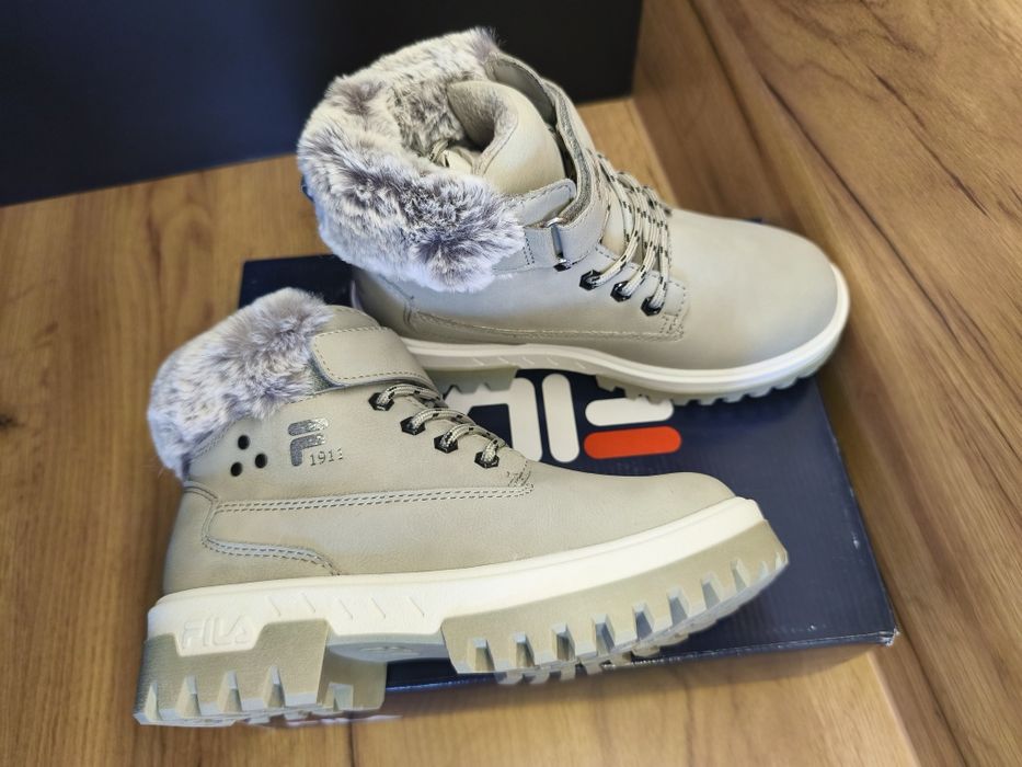 Nowe Buty ocieplane Fila r.34