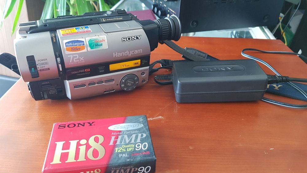 Camera de video Sony Hi-8mm