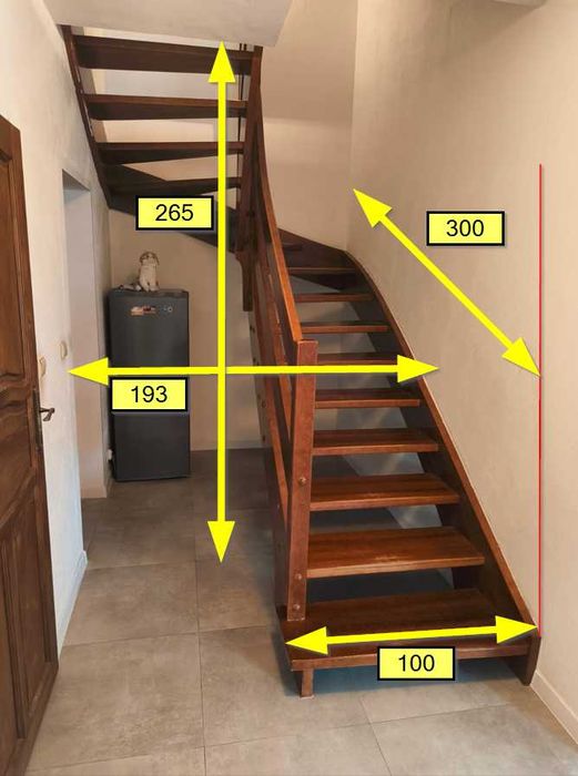 schody drewniane samonośne