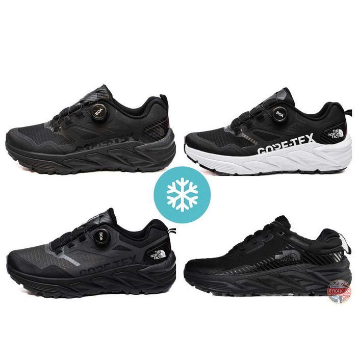 Мужские теплые кроссовки The North Face Gore-Tex Termo чоловічі теплі кросівки зе норт фейс гортекс термо
