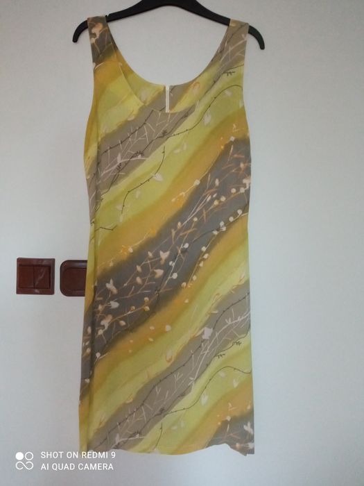 ROBE CREPE sukienka letnia wiskoza M/38