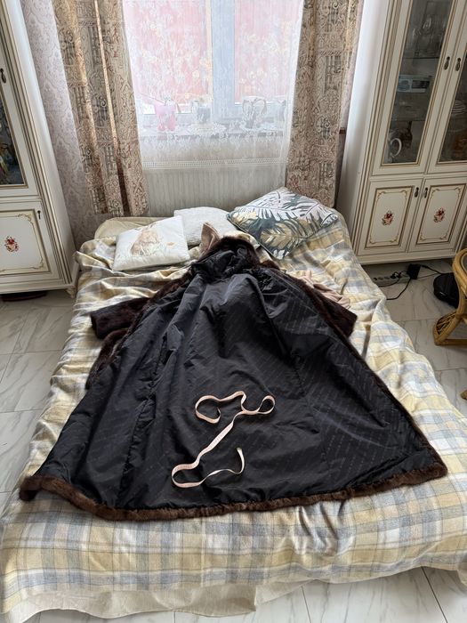 шуба норка довга М