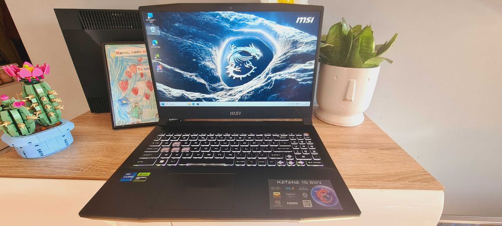 Laptop Gamingowy MSI Katana 15 RTX 4070 8GB i7 1TB 16GB DDR5 Mocny