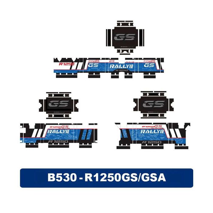 Autocolantes Proteção Malas Alumínio BMW R1200GS R1250GS Adv - PVC