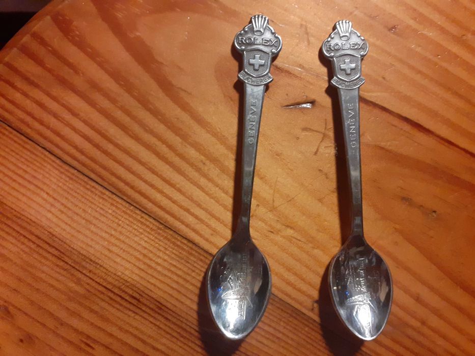 Conjunto de 2 Colheres Rolex
