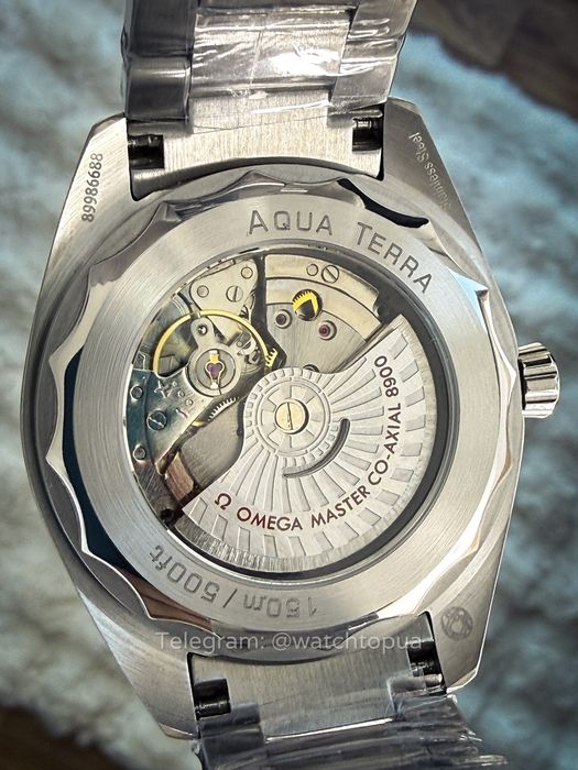 Годинник Omega Seamaster Aqua Terra 41 мм — Champagne Dial Омега