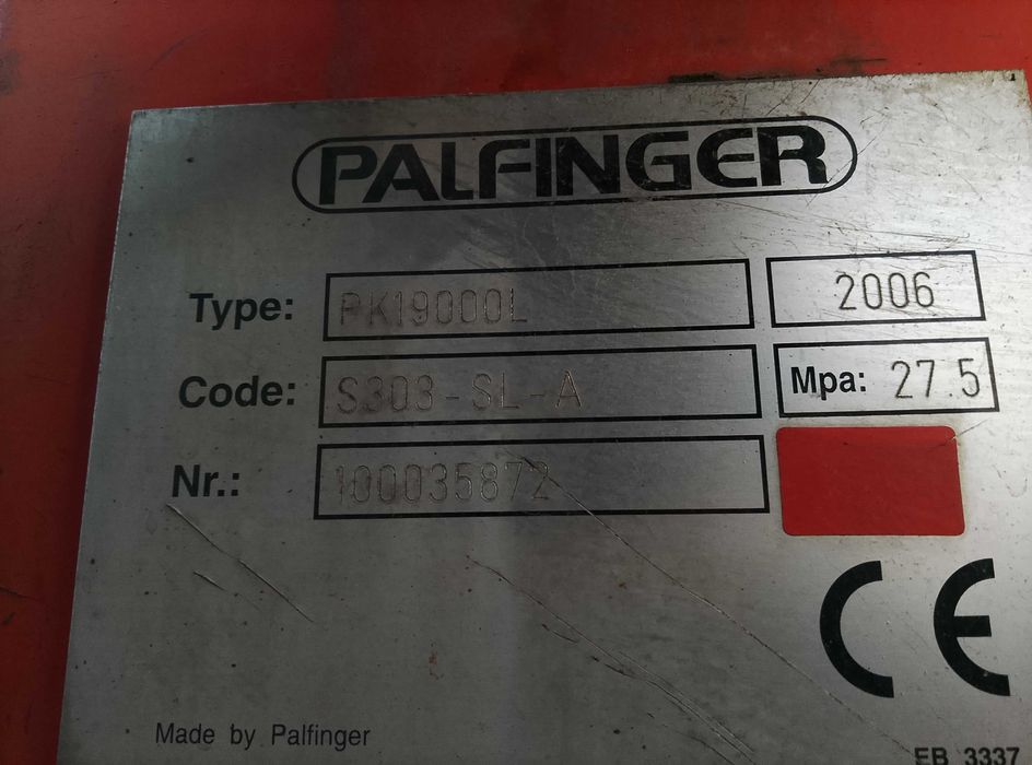 Man TGA 6x4 HDS Palfinger 19000 2006 r automat