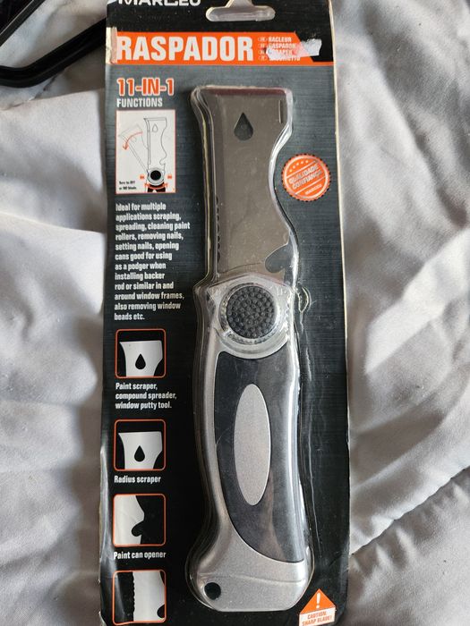 Raspador com 11 funções, Novo**